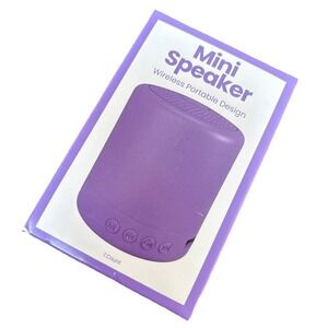 Mini Wireless Bluetooth Speaker Bubblegum Pink Portable High-Quality Sound